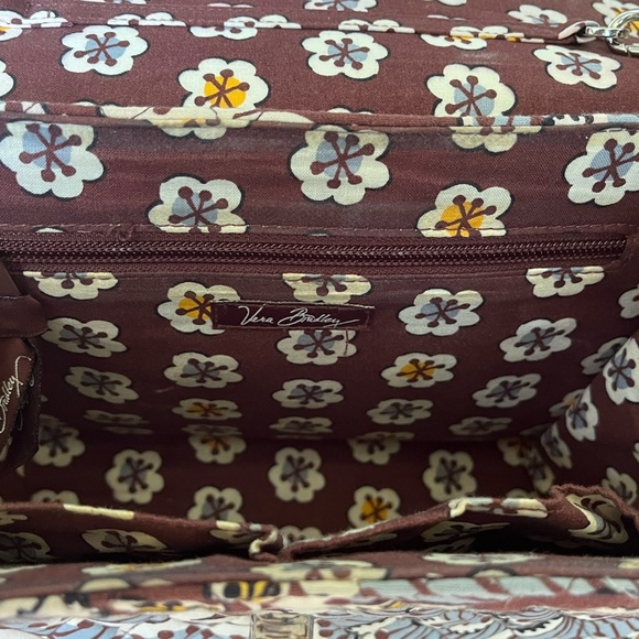 Vera Bradley Julia Slate Blooms Convertible Handbag to Shoulder Bag Turn… - Picture 11 of 12